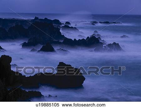 Waves Hitting Rocks View Large Photo Image Stock Photography - Waves Hitting Rocks. Fotosearch