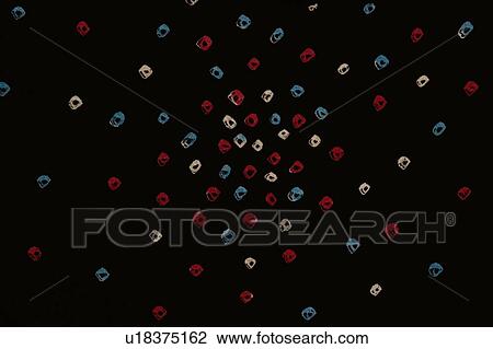 Stock Image - Circle Patterns On Cloth. Fotosearch