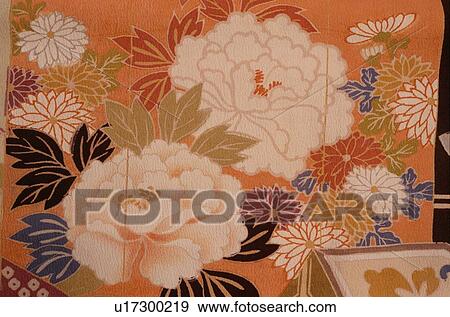 Stock Photo - Cloth With Floral Pattern. Fotosearch