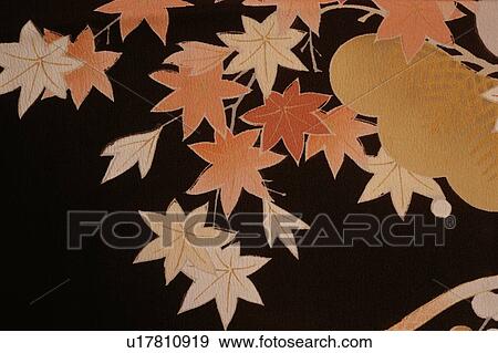 Cloth With Maple Leave Pattern View Large Photo Image Stock Photo - Cloth With Maple Leave Pattern. Fotosearch