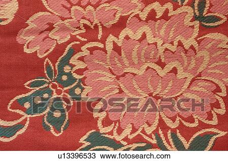 Floral Pattern On Cloth View Large Photo Image Stock Image - Floral Pattern On Cloth. Fotosearch