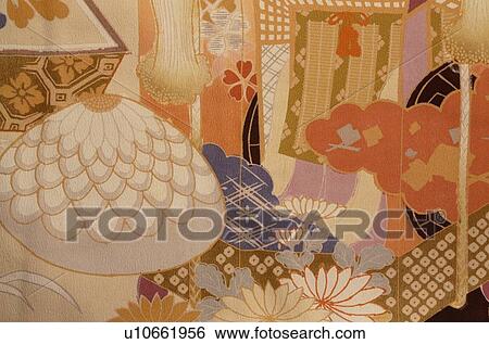 Floral Patterns On Cloth View Large Photo Image Stock Photograph - Floral Patterns On Cloth. Fotosearch
