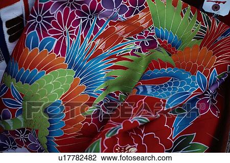 Stock Image - Japanese Flower Patterns. Fotosearch