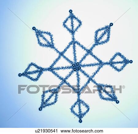 Snowflake Decoration View Large Photo Image Stock Image - Snowflake Decoration. Fotosearch