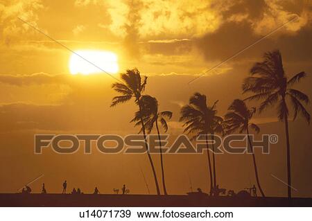 Setting Sun View Large Photo Image Stock Photo - Setting Sun. Fotosearch