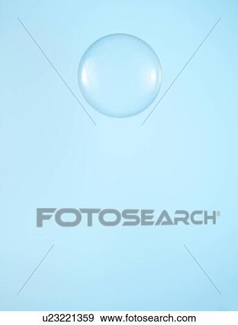 Single Water Droplet on Blue Background View Large Photo Image Stock Photo - Single Water Droplet on Blue Background. Fotosearch