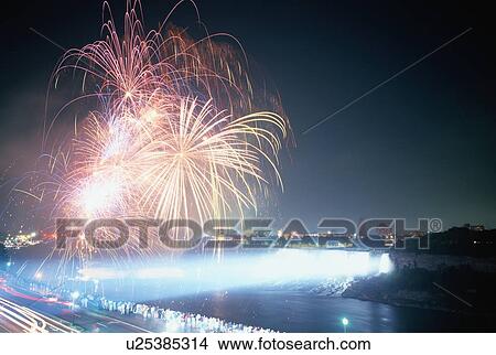 Picture - Firework Display. Fotosearch