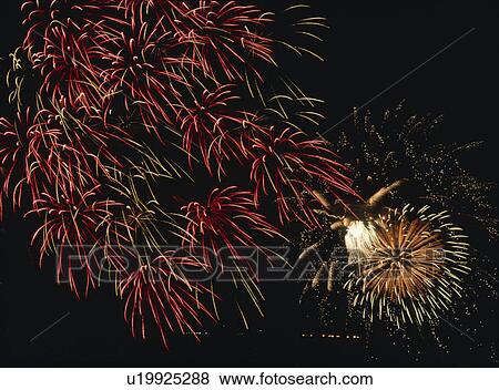 Stock Photo - Firework Display. Fotosearch