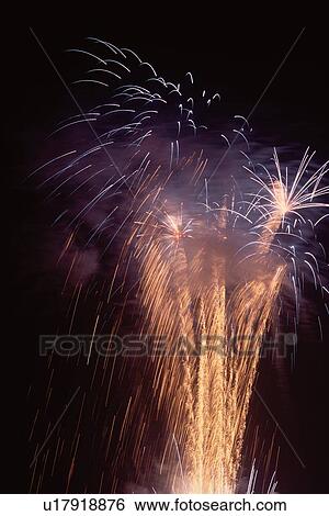 Stock Photograph - Firework Display. Fotosearch