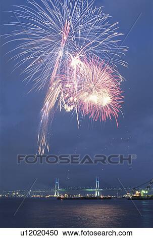 Stock Image - Fireworks. Fotosearch