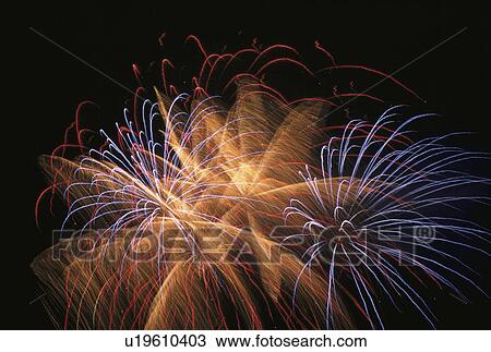 Stock Image - Fireworks. Fotosearch