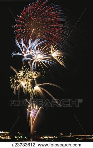 Fireworks View Large Photo Image Stock Image - Fireworks. Fotosearch