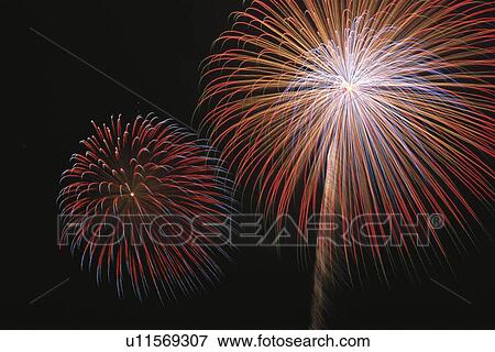 Fireworks View Large Photo Image Stock Photo - Fireworks. Fotosearch