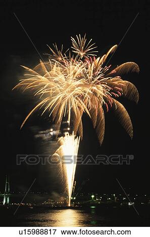 Stock Photo - Fireworks. Fotosearch