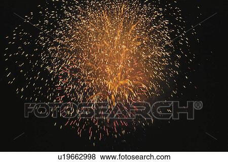 Stock Photo - Fireworks. Fotosearch