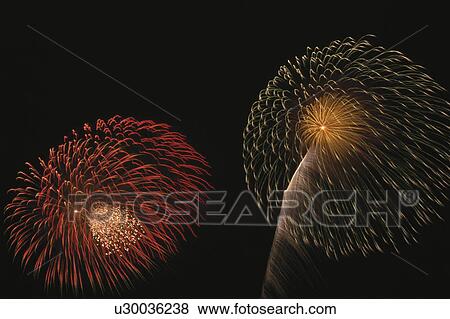 Fireworks View Large Photo Image Stock Photo - Fireworks. Fotosearch