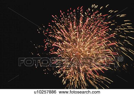 Fireworks View Large Photo Image Stock Photograph - Fireworks. Fotosearch
