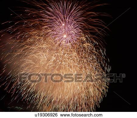 Stock Photograph - Fireworks. Fotosearch