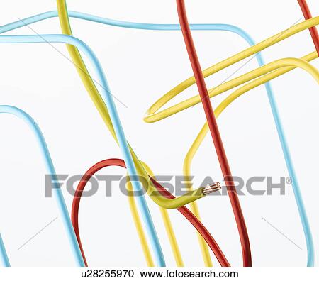 Colorful wires View Large Photo Image Stock Image - Colorful wires. Fotosearch
