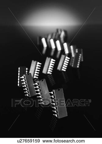 Stock Photo - Computer chips. Fotosearch