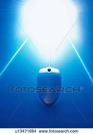 Computer Mouse In Tunnel View Large Photo Image Picture - Computer Mouse In Tunnel. Fotosearch