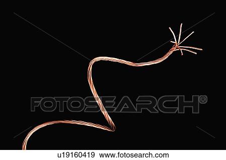 Stock Photo - Copper wire (close-up). Fotosearch