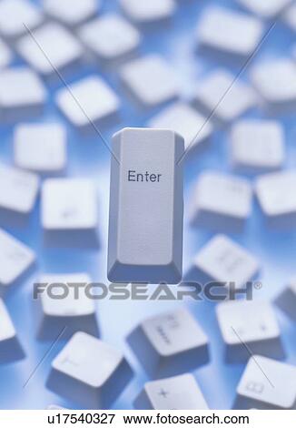 Enter Key View Large Photo Image Stock Photo - Enter Key. Fotosearch