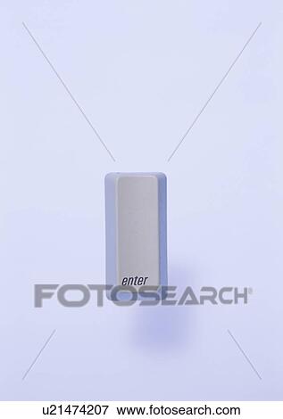 Stock Photo - Enter Key. Fotosearch