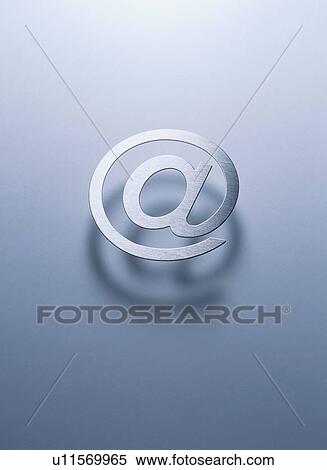Stock Photography - Silver At Symbol. Fotosearch