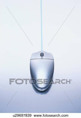 Stock Photo - Silver Computer Mouse. Fotosearch