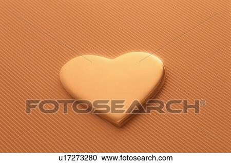 Golden Love Heart View Large Photo Image Stock Image - Golden Love Heart. Fotosearch