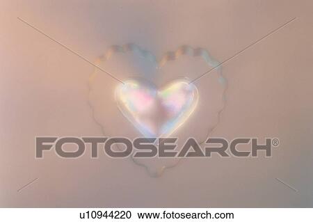 Stock Image - Love Heart With Wavy Outlines. Fotosearch