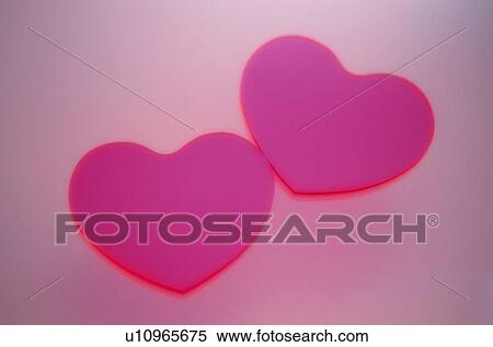 Pink Love Hearts View Large Photo Image Stock Photography - Pink Love Hearts. Fotosearch