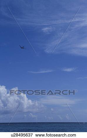 A Blue Sky And The Sea View Large Photo Image Stock Photo - A Blue Sky And The Sea. Fotosearch