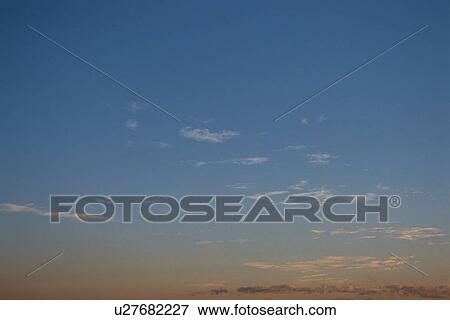 Evening Sky View Large Photo Image Stock Photo - Evening Sky. Fotosearch