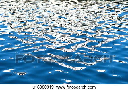 Stock Photo - Reflections In Water. Fotosearch