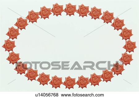 The Oval Frame Of Rose View Large Photo Image Stock Photo - The Oval Frame Of Rose. Fotosearch