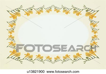 The Square Frame Of A Yellow Freesia View Large Photo Image Stock Image - The Square Frame Of A Yellow Freesia. Fotosearch