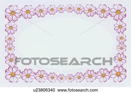 The Square Frame Of Cosmos View Large Photo Image Stock Image - The Square Frame Of Cosmos. Fotosearch