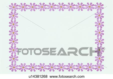 Stock Photo - The Square Frame Of Cosmos. Fotosearch