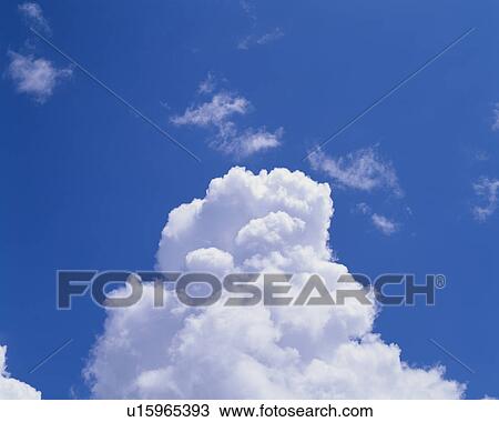 Stock Image - Vertical Cloud. Fotosearch