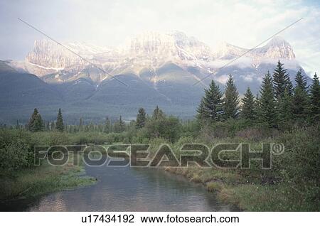 Stock Image - Canadian Rockies. Fotosearch