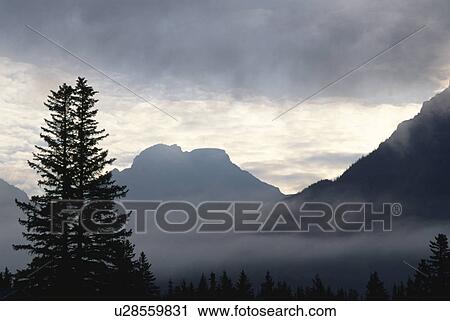 Stock Image - Misty Scenery. Fotosearch