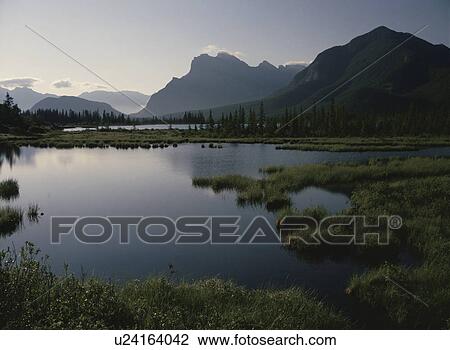 Vermillion Lake Canada View Large Photo Image Stock Image - Vermillion Lake Canada. Fotosearch