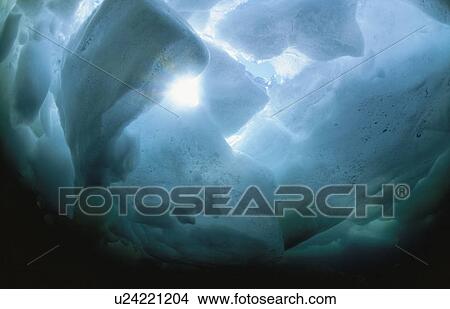 Underwater Drift Ice View Large Photo Image Picture - Underwater Drift Ice. Fotosearch