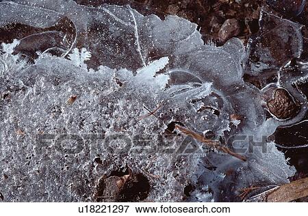 Ice Sheet On Stones View Large Photo Image Stock Photo - Ice Sheet On Stones. Fotosearch