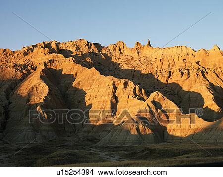 Landscape in Badlands National Park, South Dakota. View Large Photo Image Picture - Landscape in Badlands National Park, South Dakota.. Fotosearch