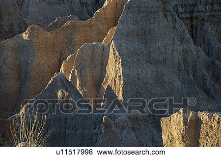 Landscape in Badlands National Park, South Dakota. View Large Photo Image Stock Photo - Landscape in Badlands National Park, South Dakota.. Fotosearch