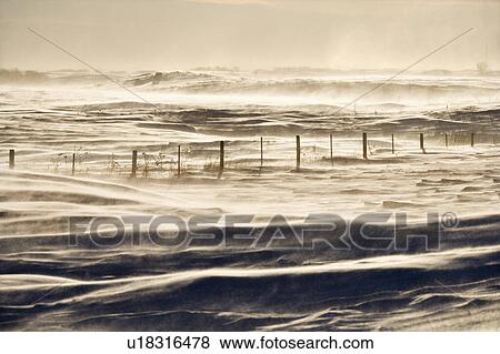 Snowy landscape with fence View Large Photo Image Stock Photo - Snowy landscape with fence. Fotosearch