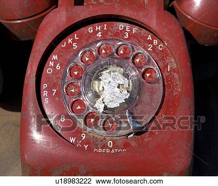 Close up of old-fashioned rotary telephone. View Large Photo Image Stock Image - Close up of old-fashioned rotary telephone.. Fotosearch